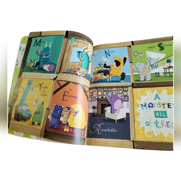 Scholastic's The Monster Who Lost His Mean - Colorful Cover - Picture 2 of 4